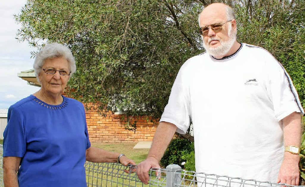 Warwick homeowners Marg Wilkie and Mick McEniery say rates, power and heating costs are a burden to struggling seniors. Warwick homeowners Marg Wilkie and Mick McEniery say rates, power and heating costs are a burden to struggling seniors.